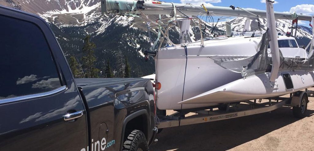 Corsair folding trimaran system